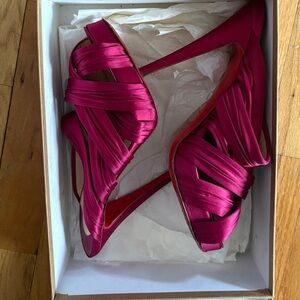 Christian Louboutin Satin Heels